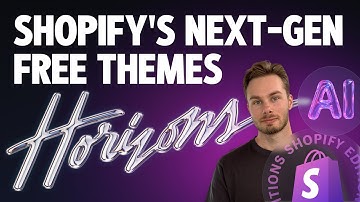 Big Shopify Update 2025 - New Default Theme: HORIZON + Global Blocks + AI Block Coding!