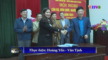 Trung tâm VHTT huyện Vũ Quang tổ chức hội nghị cán bộ, viên chức, người lao động năm 2023