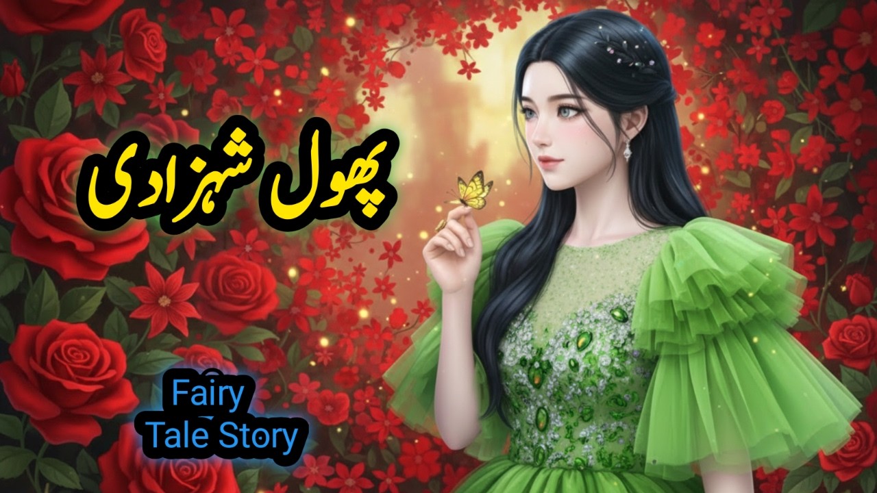 Phool Se Paida Hui Shehzadi 🌹👑 | Magical Kingdom Fairy Tale | Urdu Hindi Princess Story