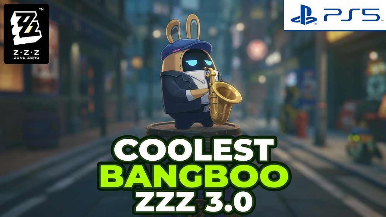 Bangboo playing the Saxophone in Roscaelifer [Zenless Zone Zero