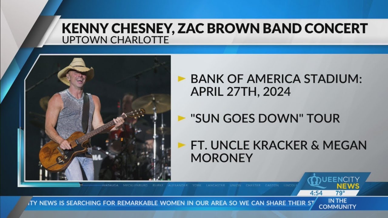 Kenny Chesney coming to Charlotte in April - YouTube