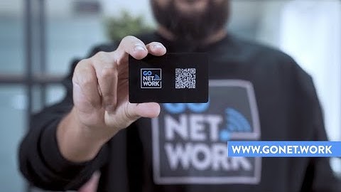 GONET.WORK - Tu nueva tarjeta de presentación digital