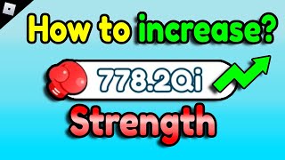 Punch Simulator, How to increase Strength Roblox