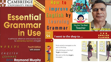 Unit-54:I went to the shop to buy some food - Use the structure. Improve English by learning Grammar