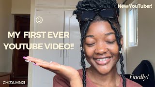 My First YouTube Video!! Introduction Video // Chiza M Nakazwe // Zambian YouTuber. #newyoutuber