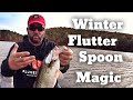 Late Fall, Early Winter Fishing - The MAGIC of a FLUTTER SPOON