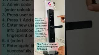 Leccygenesissmart Door Lockstep 3 How To Reset