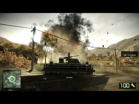 (PC 版) 戰地風雲 - 惡名昭彰2 - 單人任務裝甲兵遊玩