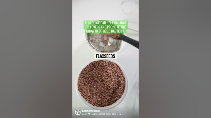 Help Treat BV with this juice recipe
