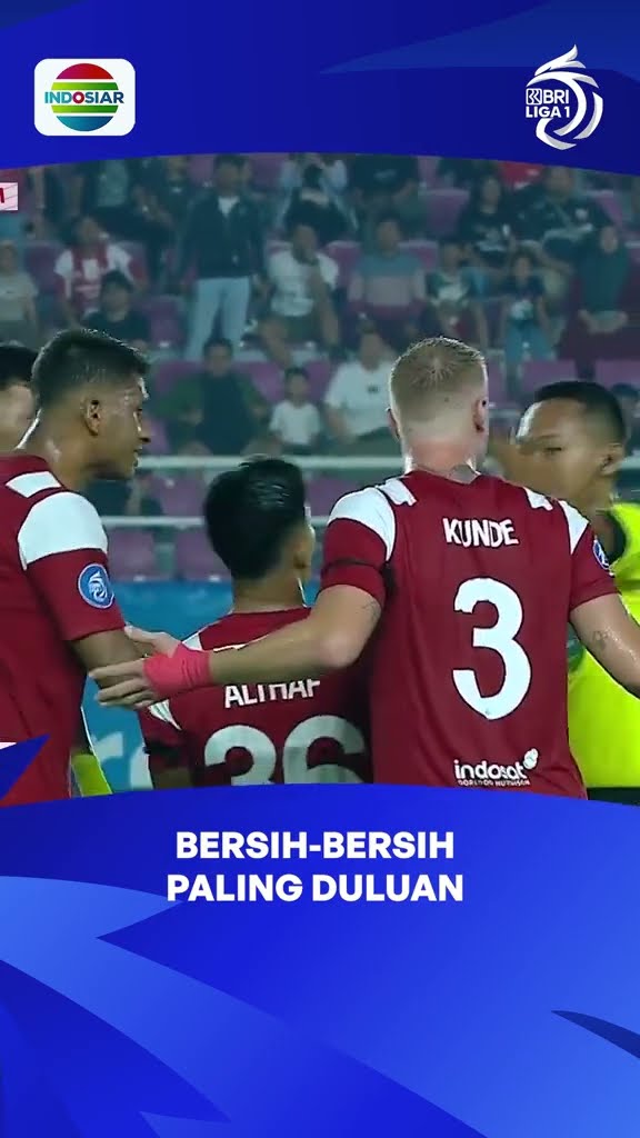 Belum ada setengah babak, Cleylton harus mengakhiri waktu bermainnya #shorts #liga1
