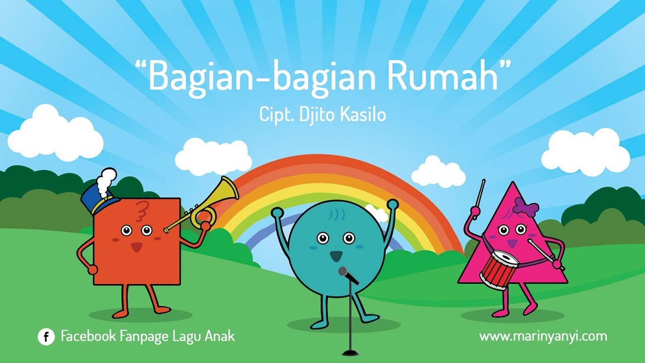 Lagu Anak Bagian bagian Rumah YouTube