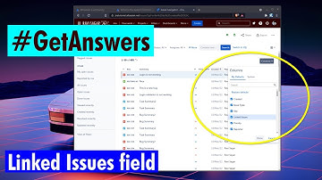 GetAnswers - Where is the linked issues field?