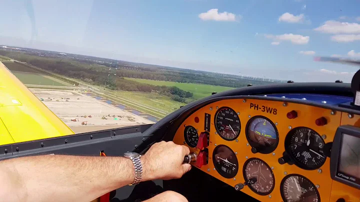 PH-3W8 (Cpt. Gerrit de Vries) takeoff 05 runway Le...
