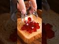 😱 Ultra Realistic AI Red Jelly Macro Food Video 🥰 #jelly  #microfood #shorts #youtubeshorts