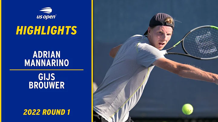 Adrian Mannarino vs. Gijs Brouwer Highlights | 202...