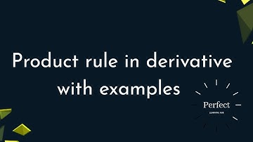 Product rule for derivative with examples in Urdu and Hindi: calculus