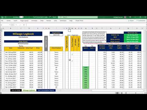 Video: How To Account For Gasoline Consumption