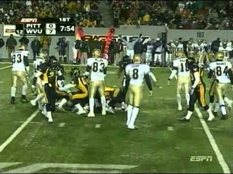 2005 CFB - #12 WVU vs Pittsburgh - 1st Quarter