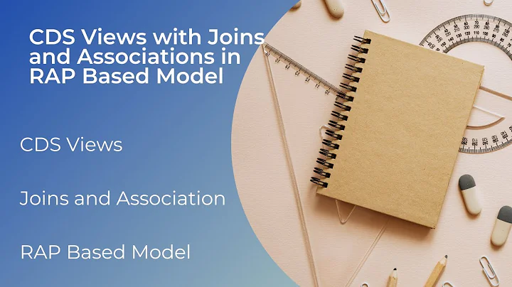 CDS Views with Joins and Association in RAP / ABAP on Cloud | Step by Step Guide | Edu Oceans