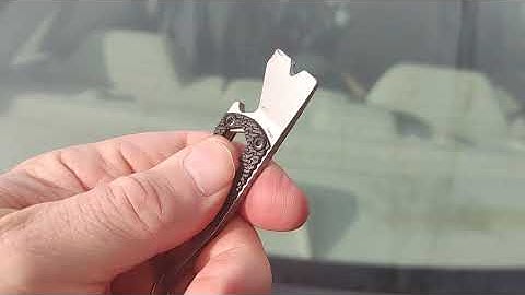 quick review on Kershaw pry bar Pt 2 keychain