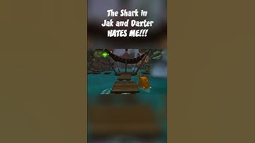 Lurker Shark in Jak and Daxter Hates Me! 🌊🦈😱 #shorts #shortsfeed #jak #daxter #jakanddaxter