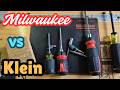 Milwaukee Screwdriver Twin Pack Compared With Klein Tools Twin Pack
