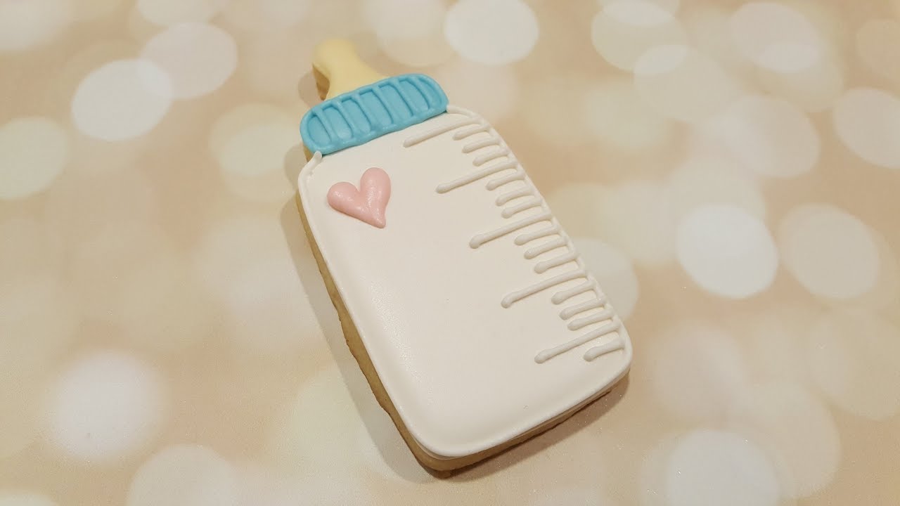 Baby Bottle Sugar Cookies on Kookievision by Sweethart Baking Experiment 