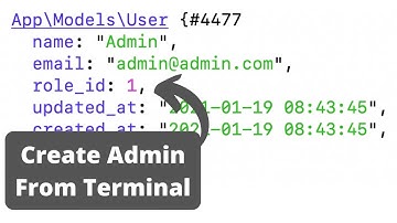 How to Create Admin User in Laravel: Tinker or Seeds?