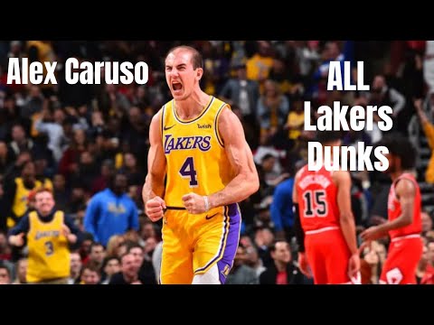Alex Caruso All Lakers Dunks Alex Caruso All Lakers Dunks
