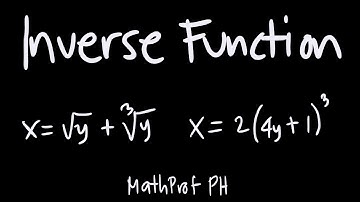 Inverse Function Rule Part 1 Differential Calculus Feliciano and Uy Exercise 2.3