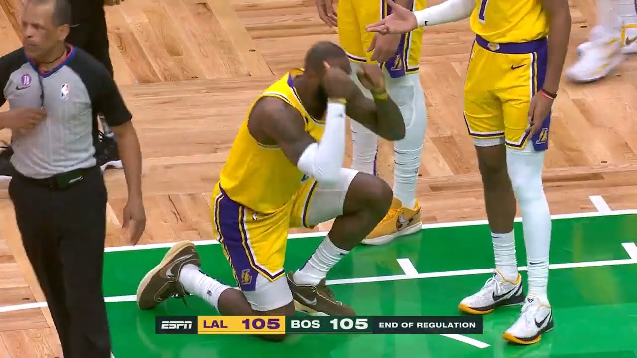 'We got cheated': LA Lakers furious after missed foul in loss to ...