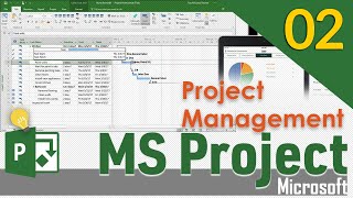 02 Porject informations msproject طريقة ادخال معلومات المشروع