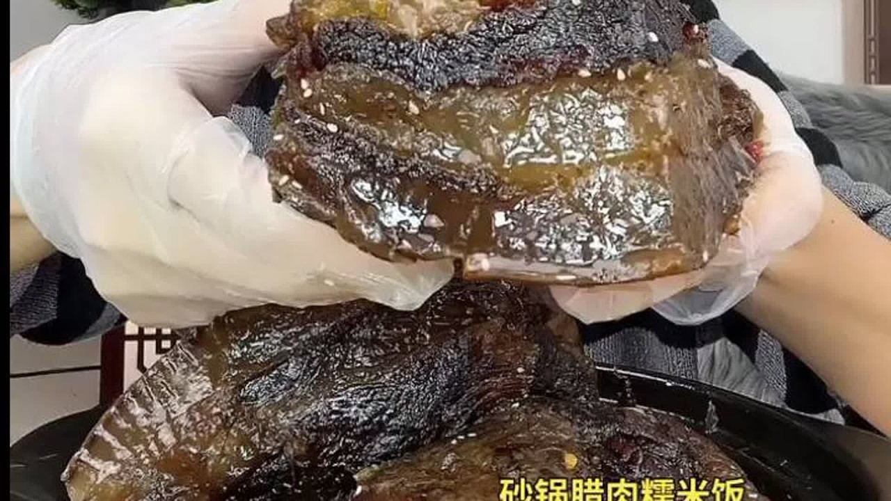 ASMR MUKBANG | 配糯米饭，美味满桌盈。