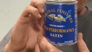 General Finishes High Performance Water Based Topcoat Review