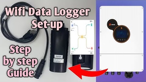 Step by Step Guide on How to Set-up Wifi Data Loger