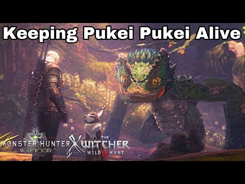 Video: Tukaj Je Tisto, Kar Lahko Storite V Omejenem časovnem Kroverskem Dogodku Witcher World Monster Hunter World