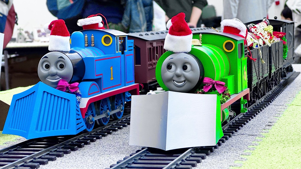 Эта коллекция поездов Томаса в Японии — ПРОСТО ШОК!