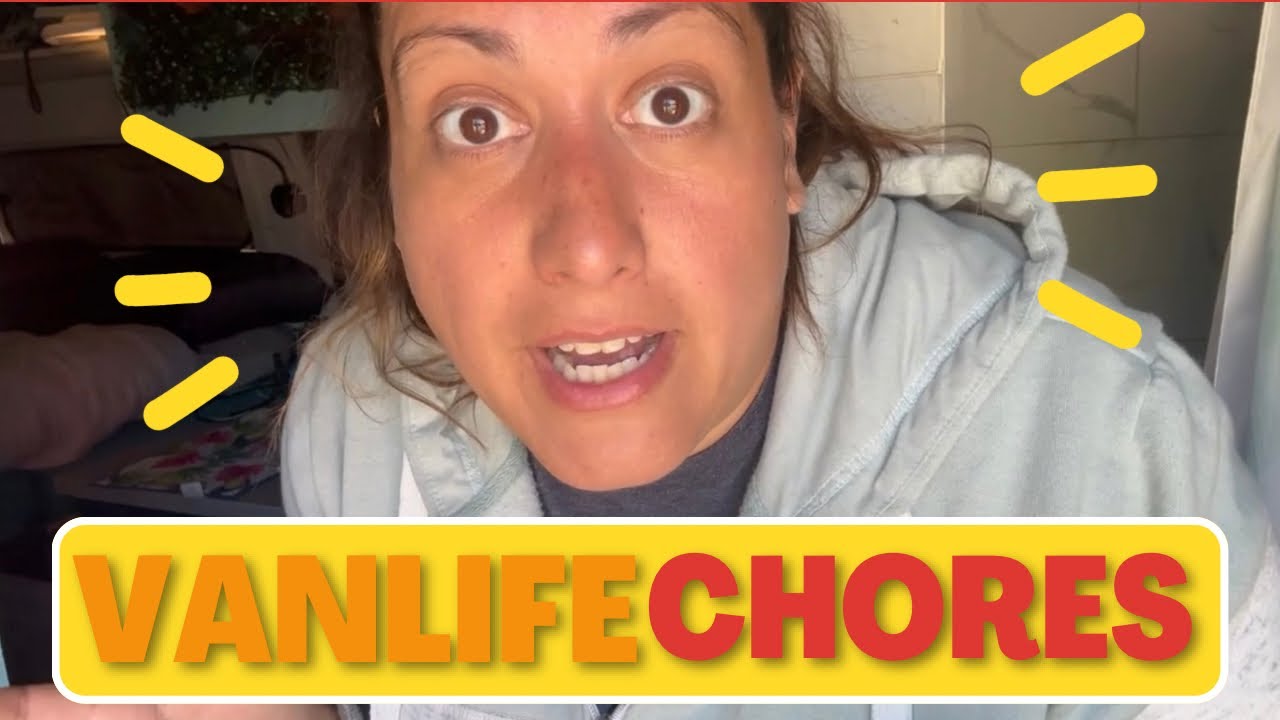 Big Chores in our Tiny Home || Van Life Adventures - YouTube
