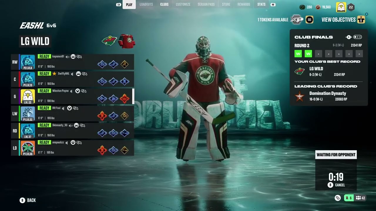 LGHL (11/16/2025): CBJ @ MIN