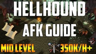 Runescape 3 - Hellhound AFK guide 2018 | Up to 400k/h