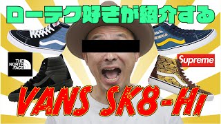 【VANS】ローテクスニーカーを紹介【SK8-Hi】