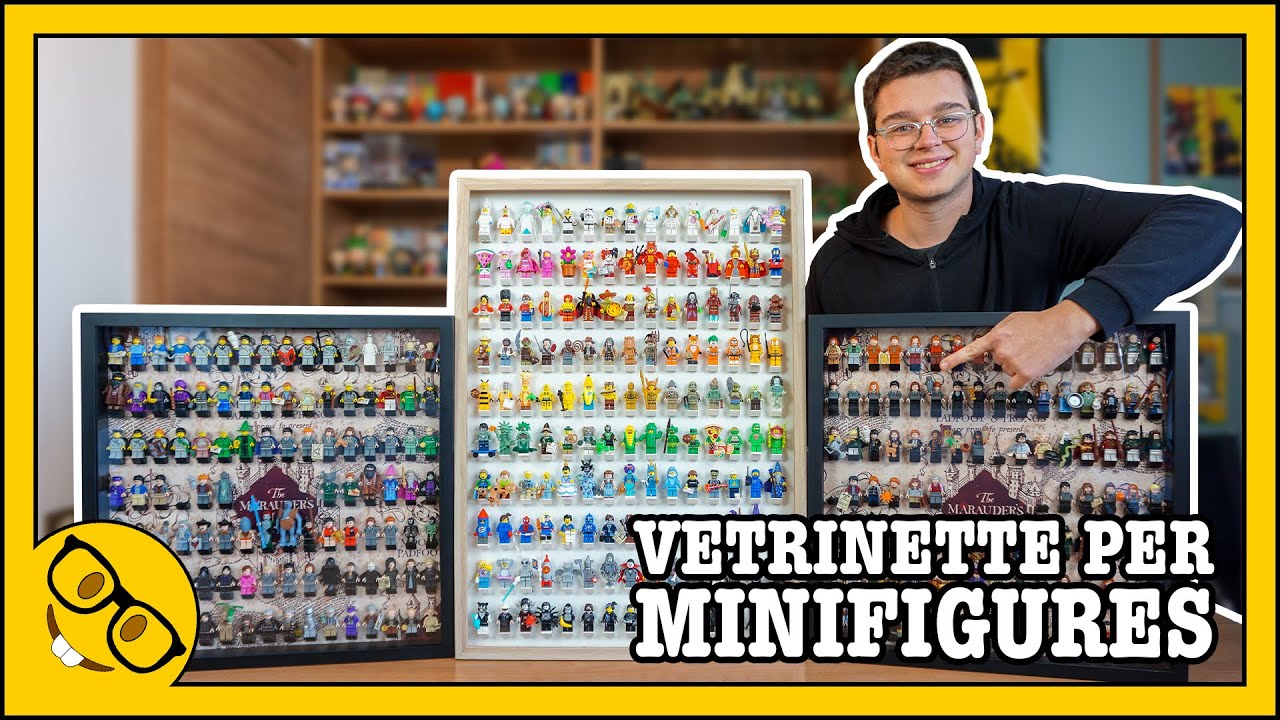 Minifigures LEGO: le nuove vetrinette per la mia collezione 