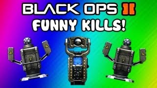 Black Ops 2 Funny Kills \& Killcams - Trophy System Trap, Studio C4, Suicide Frag Trolling\/Funtage