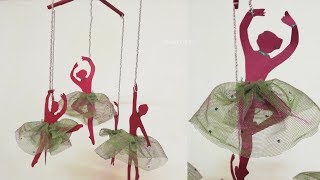 Unique Doll Wall Hanging Idea| Best Out Of Waste Cardboard | Home Decoration Ideas | Doll Making