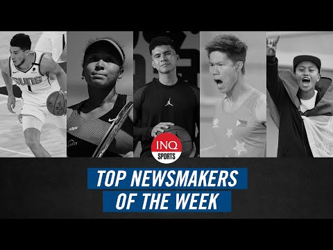 Sports Newsmakers (May 31-June 6): Booker, Osaka, Kiefer, Obiena, Didal