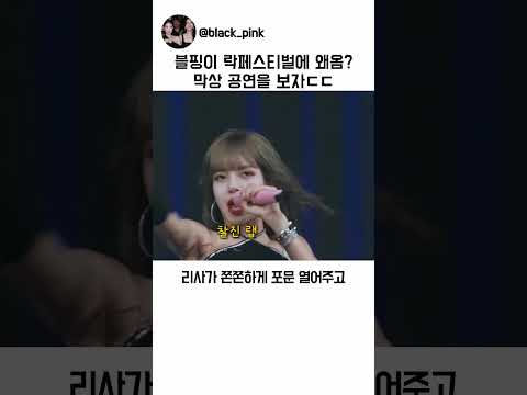 해외공연중 블핑이들이 보여주는 멋진모습 thumbnail
