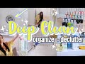 SUMMER DEEP CLEAN AND ORGANIZE WITH ME | SMALL SPACE ORGANIZATION | ORGANIZE AND DECLUTTER