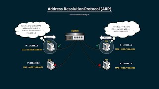 Arp Protocol Animation (Ccna)