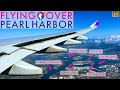 [4K] – Incredible Pearl Harbor Views – Honolulu Landing – Hawaiian – Airbus A330-200 – SCS Ep. 739