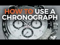 How to Use a Chronograph | Rolex Daytona 116500